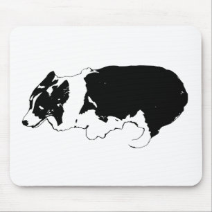 Tapis De Souris Le curseur rencontre la cadence du corgi