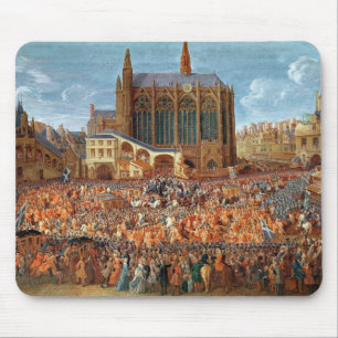 Tapis De Souris Le départ de Louis XV à