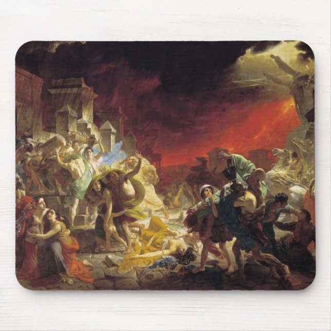 Tapis De Souris Le dernier jour de Pompeii (Devant)