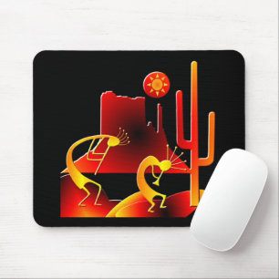Tapis De Souris Le désert Kokopelli