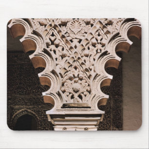 Tapis De Souris Le détail d'un du polylobe arque de