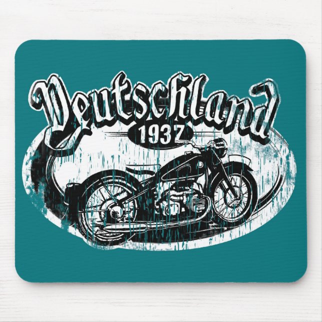 Tapis De Souris Le Deutschland Motowear (Devant)