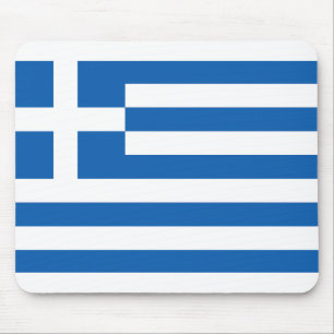 Tapis De Souris Le drapeau de la Grèce 
