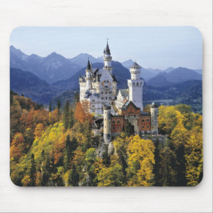 Tapis De Souris Le fantaisiste Neuschwanstein est l'un des trois
