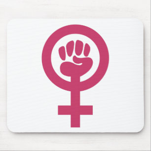 Tapis De Souris Le féminisme pour la victoire