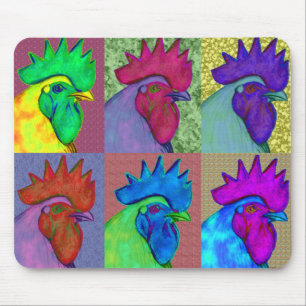 Tapis De Souris Le gibier de Roosters !