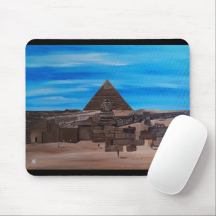 Tapis De Souris Le Grand Sphinx et la Pyramide de Khafre
