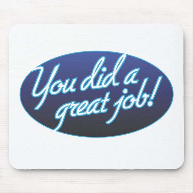 Tapis De Souris Le grand travail Mousepad (Devant)