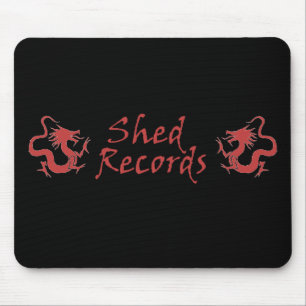 Tapis De Souris Le hangar enregistre Mousepad rouge