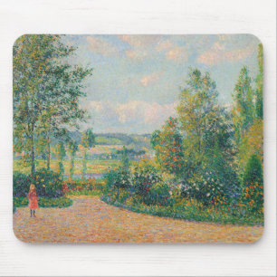 Tapis De Souris Le jardin d'Octave Mirbeau (par Camille Pissarro)