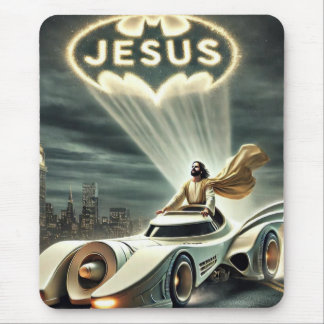 Tapis De Souris Le Jesusmobile : Sauveur dans la nuit