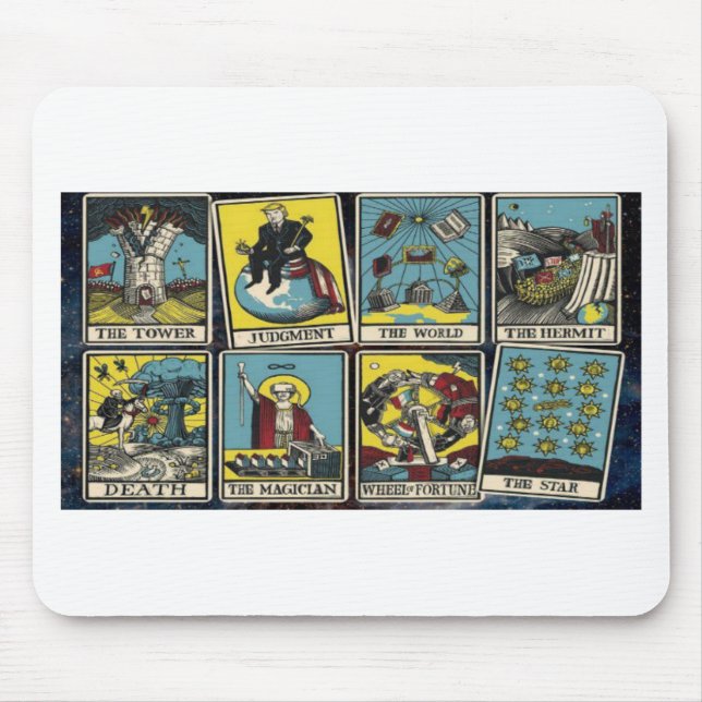 TAPIS DE SOURIS LE JEU DE CARTE D'ILLUMINATI (Devant)