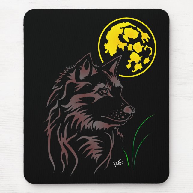 Tapis De Souris Le Jeune Loup Mauspad (Devant)