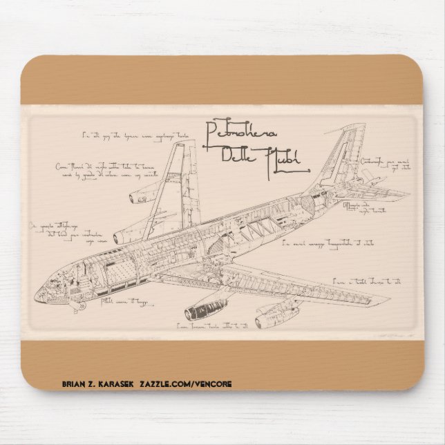 Tapis De Souris Le KC-130 Stratotanker Mousepad de da Vinci (Devant)
