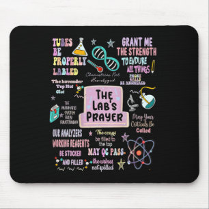 Tapis De Souris Le laboratoire de prière des laboratoires Scientif