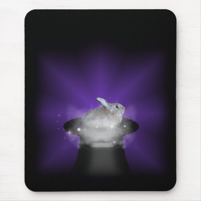 Tapis De Souris Le lapin dans le Casquette magique (Devant)