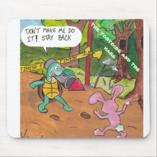Tapis De Souris Le Lièvre et la Tortue