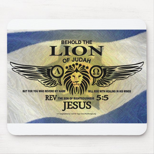 Tapis De Souris Le Lion de Juda (Devant)