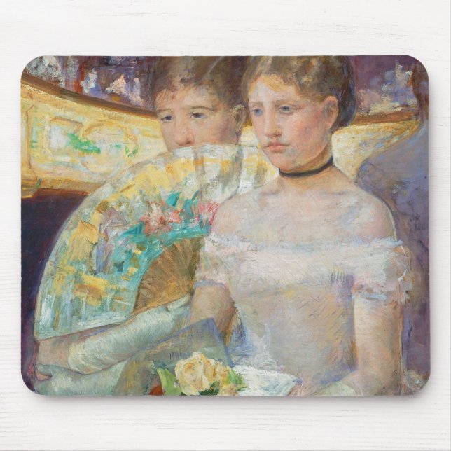 Tapis De Souris Le Loge, 1882 (huile sur la toile) (Devant)
