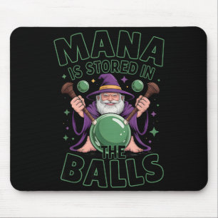 Tapis De Souris Le mana est stocké dans le magicien de fantasy hum