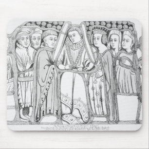 Tapis De Souris Le mariage de Henry VI et Margaret de l'Anjou