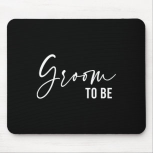 Tapis De Souris Le Marié Pour Être Hommes Jour De Mariage Enterrem