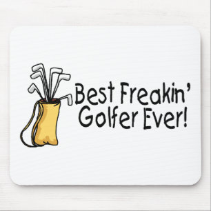 Tapis De Souris Le meilleur golfeur de Freakin toujours (2)