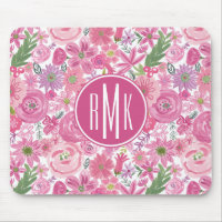 Le monogramme | je dentelle le motif floral