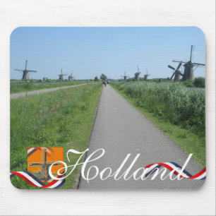 Tapis De Souris Le Néerlandais fraise le souvenir Mousepad des