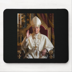 Tapis De Souris Le Pape Trump Drôle Le Président Trump Veut Être L