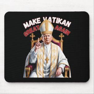Tapis De Souris Le pape Trump et le président Trump