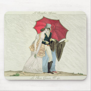 Tapis De Souris Le parapluie obligeant, plaquent 40 de 'Le Bon