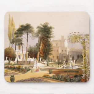 Tapis De Souris Le Parterre dans les jardins chez Wilton, le siège