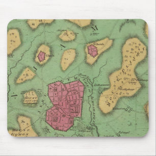 Tapis De Souris Le Pays De Moriah Ou De Jérusalem