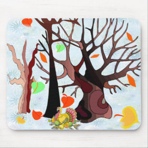 Tapis De Souris Le pays des merveilles de l'automne