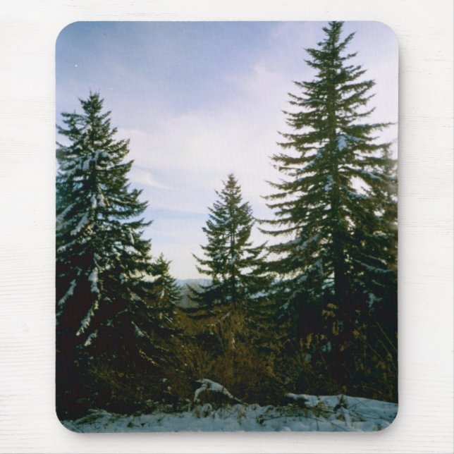 Tapis De Souris Le pays des merveilles d'hiver (Devant)