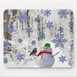 Tapis De Souris Le pays des merveilles d'hiver