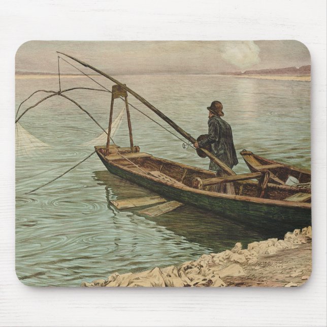 Tapis De Souris Le pêcheur (par Max Kurzweil) (Devant)