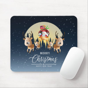 Tapis De Souris Le Père Noël arrive  