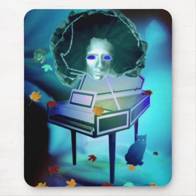 Tapis De Souris Le pianiste Meringue Mousepad (Devant)