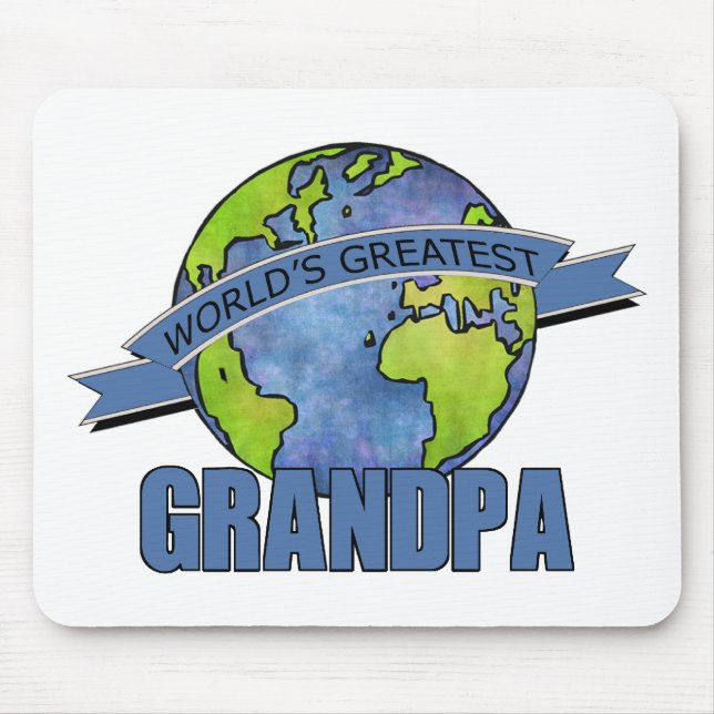 Tapis De Souris Le plus grand grand-papa du monde (Devant)