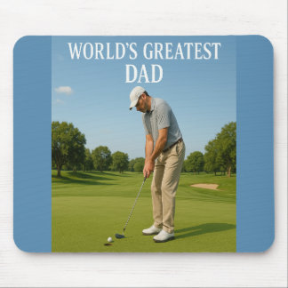 Tapis De Souris Le plus grand papa du monde - Putting Pro