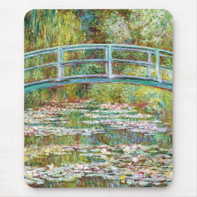 Tapis De Souris Le pont japonais Claude Monet 1899 (Devant)