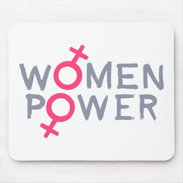 Tapis De Souris Le pouvoir des femmes (Devant)