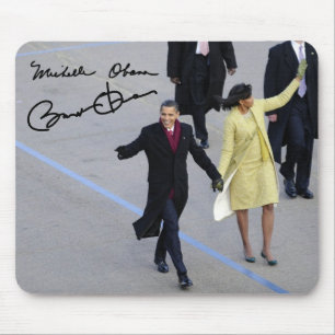 Tapis De Souris Le président Barack & Michele Obama