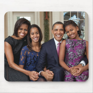 Tapis De Souris Le Président Barack Obama et la famille