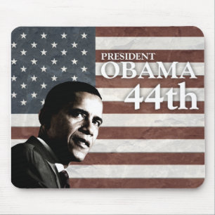 Tapis De Souris le Président Obama quarante-quatrième c1