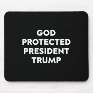 Tapis De Souris Le président Trump protégé