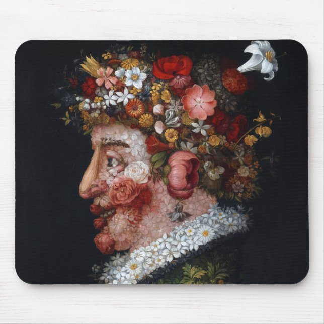 Tapis De Souris Le Printemps, Arcimboldo (Devant)