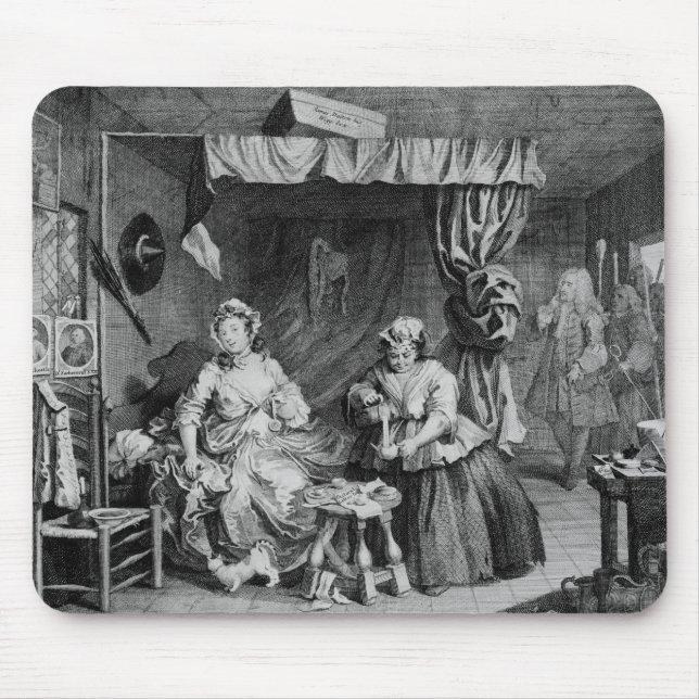 Tapis De Souris Le progrès d'une prostituée (Devant)